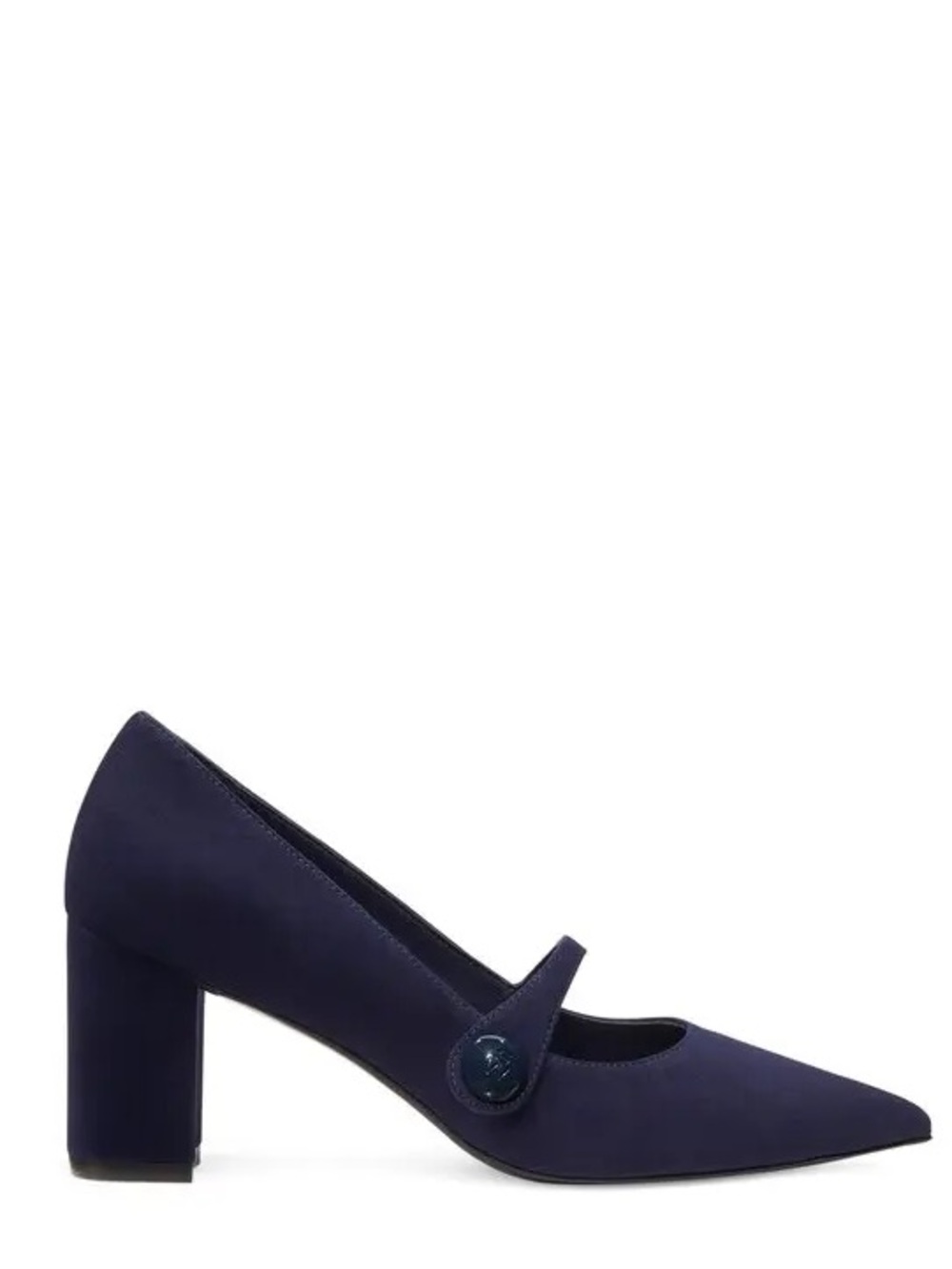 NEW STUART WEITZMAN 75 POINTED TOE MARY JANE PUMPS IN NICE BLUE 7.5